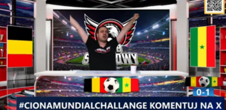 HIT! Tak Łukasz Ciona KOMENTOWAŁ mecz Belgii z Senegalem xD [VIDEO]